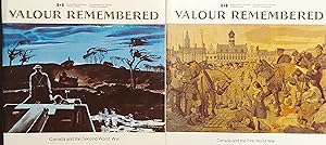 Bild des Verkufers fr Valour Remembered: Canada And The First World War; Canada And The Second World War zum Verkauf von Mister-Seekers Bookstore