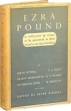 Ezra Pound; A Collection of Essays to be Presented to Ezra Pound on his 65th Birthday