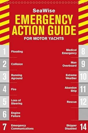 Imagen del vendedor de SeaWise Emergency Action Guide and Safety Checklists for Motor Yachts (Spiral) a la venta por Grand Eagle Retail