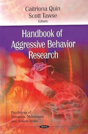 Image du vendeur pour Handbook of Aggressive Behavior Research (Hardcover) mis en vente par CitiRetail