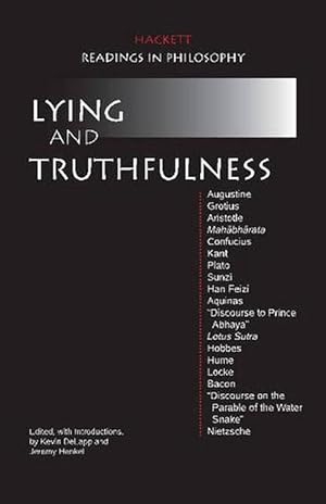 Imagen del vendedor de Lying and Truthfulness (Paperback) a la venta por CitiRetail