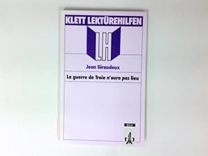 Image du vendeur pour Lektrehilfen Jean Giraudoux "La guerre de Troie n'aura pas lieu". von Mireille Cornud. Bearb. von Ernst Kemmner / Reihe: Lektrehilfen Franzsisch mis en vente par Antiquariat Buchhandel Daniel Viertel