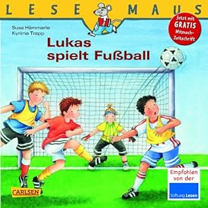 Imagen del vendedor de LESEMAUS, Band 41: Lukas spielt Fuball a la venta por Antiquariat Buchhandel Daniel Viertel
