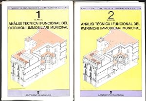 Imagen del vendedor de Anlisi tcnica i funcional del patrimoni immobiliari municipal: El Raval (2 volums) a la venta por Els llibres de la Vallrovira