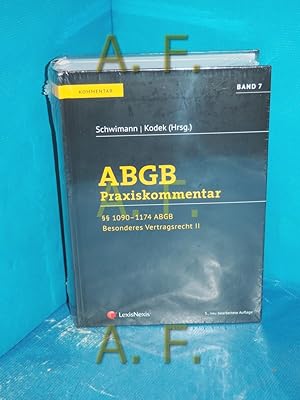 Seller image for ABGB Praxiskommentar, Teil: Band 7.,  1090 - 1174 ABGB, Besonderes Vertragsrecht II for sale by Antiquarische Fundgrube e.U.