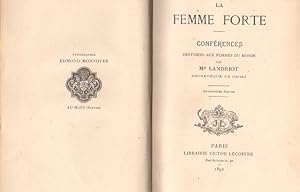Seller image for La Femme Forte Confrences destines aux femmes du monde par. for sale by Librera Astarloa