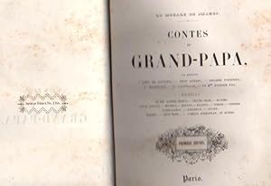 Imagen del vendedor de Contes du Grand-Papa Dessins de MM. Alophe Menut - Victor Adam - Beaume David (Jules) - Devria - Dollet - Francis - Forest - Grenier, Janet-Lange - Johannot - Julien Madou - Lon Noel - Camille Roqueplan, et autres. a la venta por Librera Astarloa