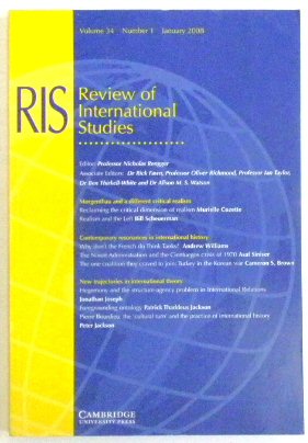 Seller image for Review of International Studies: Volume 34 Number 1 for sale by PsychoBabel & Skoob Books