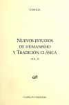 Seller image for Nuevos estudios de humanismo y tradicin clsica Vol. II for sale by AG Library