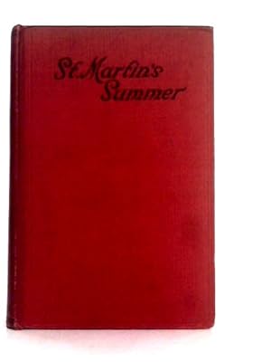 Imagen del vendedor de St. Martin's Summer a la venta por World of Rare Books