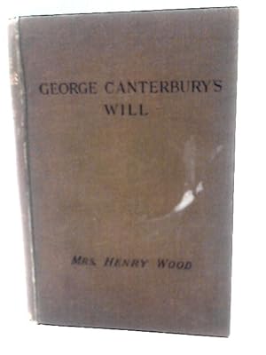 Image du vendeur pour George Canterbury's Will mis en vente par World of Rare Books