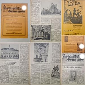 Bild des Verkufers fr Die nationalsozialistische Gemeinde. Zentralblatt der NSDAP fr Gemeindepolitik 2. Jahrgang Folge 23 vom 1. Dezember 1934 *  s c h e l b r o n n das erste n a t i o n a l s o z i a l i s t i s c h e D o r f zum Verkauf von Galerie fr gegenstndliche Kunst