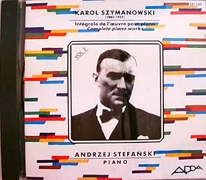 Imagen del vendedor de Karol Szymanowski - Oeuvre pour Piano Vol 2 / Andrzej Stefanski a la venta por Berliner Bchertisch eG