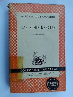 Seller image for Las confidencias. Coleccin Austral n 1073. for sale by TraperaDeKlaus