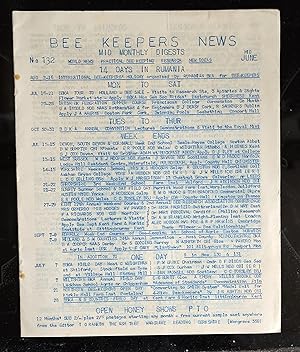 Bee Keepers News Digests Mid June 1962 No 132 World News Practical Bee Keeping Research New Ideas6