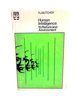 Seller image for Human Intelligence; Its Nature and Assessment (Methuen's Manuals of Modern Psychology) for sale by World of Rare Books