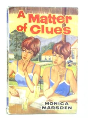 Imagen del vendedor de A Matter of Clues a la venta por World of Rare Books