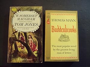 Bild des Verkufers fr 2 PBs Buddenbrooks By Thomas Mann; Tom Jones By W. Somerset Maugham zum Verkauf von Joseph M Zunno