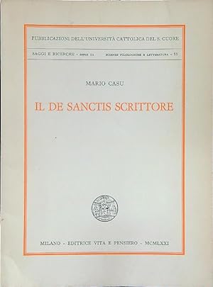 Il De Sanctis scrittore