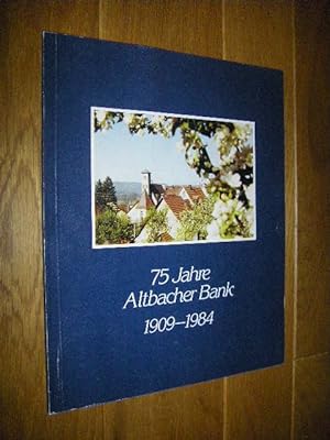 Festschrift zum 75jährigen Jubiläum der Altbacher Bank AG