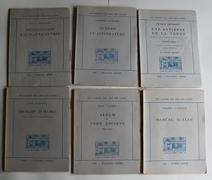 Collection des six Cahiers des Amis des Livres de l'année 1920.