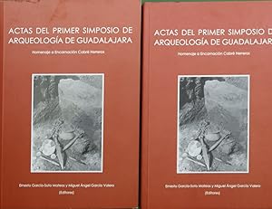 Imagen del vendedor de Actas del Primer Simposio de Arqueologa de Guadalajara Sigenza, 4-7 octubre de 2000 a la venta por Librera Alonso Quijano