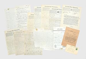 Image du vendeur pour Collection of letters signed to Justin Brierly. mis en vente par Peter Harrington.  ABA/ ILAB.