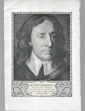 Image du vendeur pour Oliver Cromwell, Portrait mis en vente par Legacy Books II
