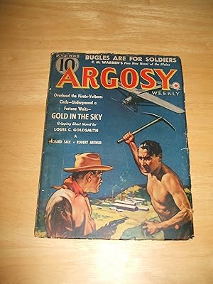 Image du vendeur pour Argosy Weekly for April 13th 1940 // The Photos in this listing are of the magazine that is offered for sale mis en vente par biblioboy