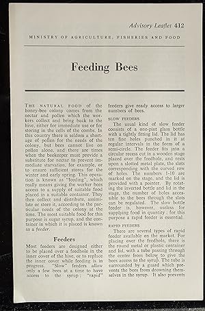 Feeding Bees Advisory Leaflet 412