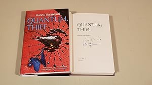 Bild des Verkufers fr The Quantum Thief: Signed zum Verkauf von SkylarkerBooks
