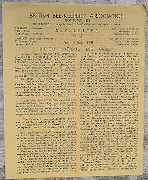 Newsletter No 24 January 1964