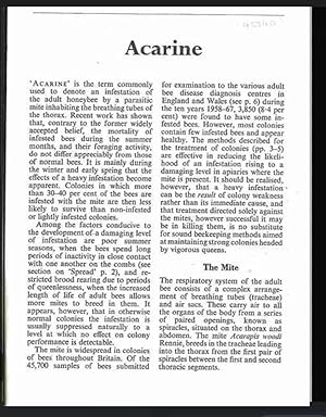 Acarine Disease. Advisory Leaflet 330