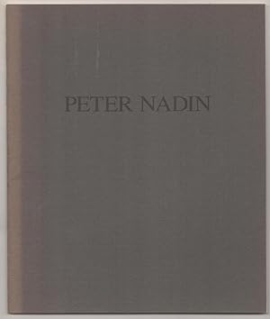 Imagen del vendedor de Peter Nadin: Views a la venta por Jeff Hirsch Books, ABAA