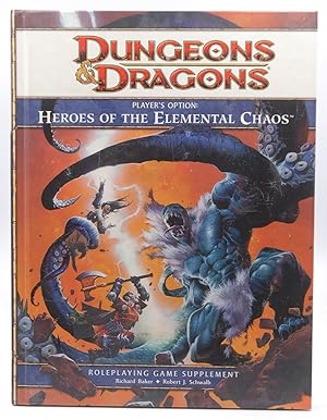 Immagine del venditore per Player's Option: Heroes of the Elemental Chaos: A 4th Edition Dungeons & Dragons Rulebook by Wizards RPG Team (Feb 21 2012) venduto da Chris Korczak, Bookseller, IOBA