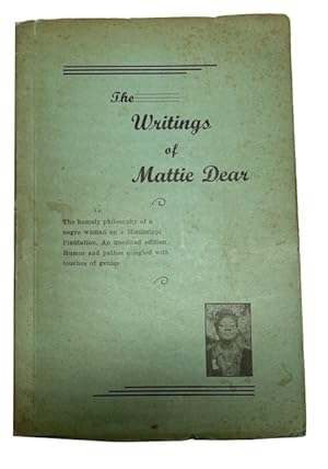 Seller image for The Writings of Mattie Dear for sale by McBlain Books, ABAA