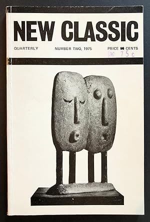 Imagen del vendedor de New Classic Quarterly 2 (Number 2, 1975) a la venta por Philip Smith, Bookseller