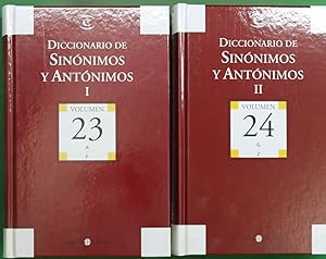 Imagen del vendedor de Diccionario de sinnimos y antnimos I y II a la venta por Librera Alonso Quijano