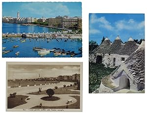 BARI : 3 CARTOLINE D'EPOCA.: