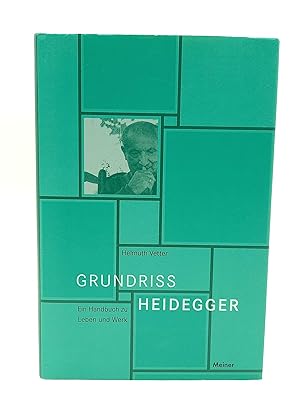 Bild des Verkufers fr Grundriss Heidegger Ein Handbuch zu Leben und Werk zum Verkauf von Antiquariat Smock