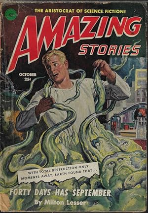 Bild des Verkufers fr AMAZING Stories: October, Oct. 1951 zum Verkauf von Books from the Crypt