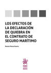 Seller image for Los efectos de la declaracin de quiebra en el contrato de seguro martimo for sale by AG Library