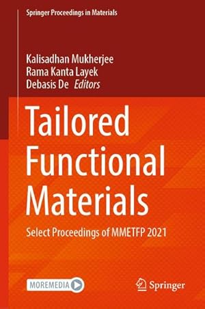 Seller image for Tailored Functional Materials : Select Proceedings of MMETFP 2021 for sale by AHA-BUCH GmbH