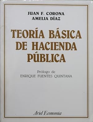 Bild des Verkufers fr Teora bsica de hacienda pblica zum Verkauf von Librera Alonso Quijano