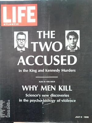 Life Atlantic Magazine:Vol.45, No.1, July 8,1968, King and Kennedy Murders.