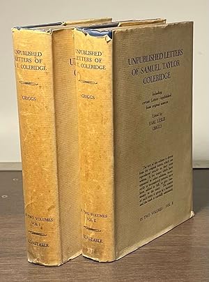 Unpublished Letters of Samuel Taylor Coleridge _ Including certain letters republished from origi...