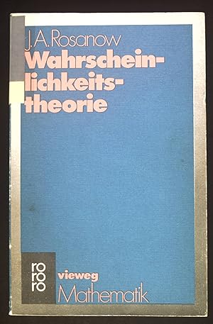 Imagen del vendedor de Wahrscheinlichkeitstheorie. rororo-vieweg ; 10 : Mathematik : Grundkurs a la venta por books4less (Versandantiquariat Petra Gros GmbH & Co. KG)