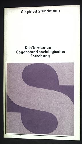 Seller image for Das Territorium - Gegenstand soziologischer Forschung. Schriftenreihe Soziologie for sale by books4less (Versandantiquariat Petra Gros GmbH & Co. KG)