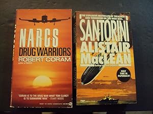 Seller image for 2 PBs Santorini By Alistair MacLean; Narcs Drug Warriors By Robert Coram for sale by Joseph M Zunno