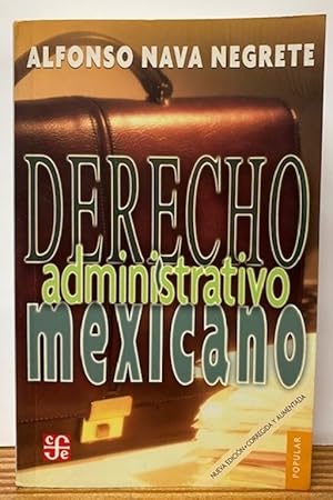 Seller image for DERECHO ADMINISTRATIVO MEXICANO for sale by Fbula Libros (Librera Jimnez-Bravo)